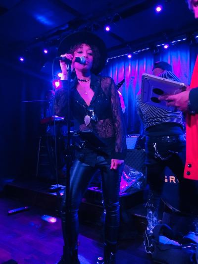 Samara performs at The Groove NYC